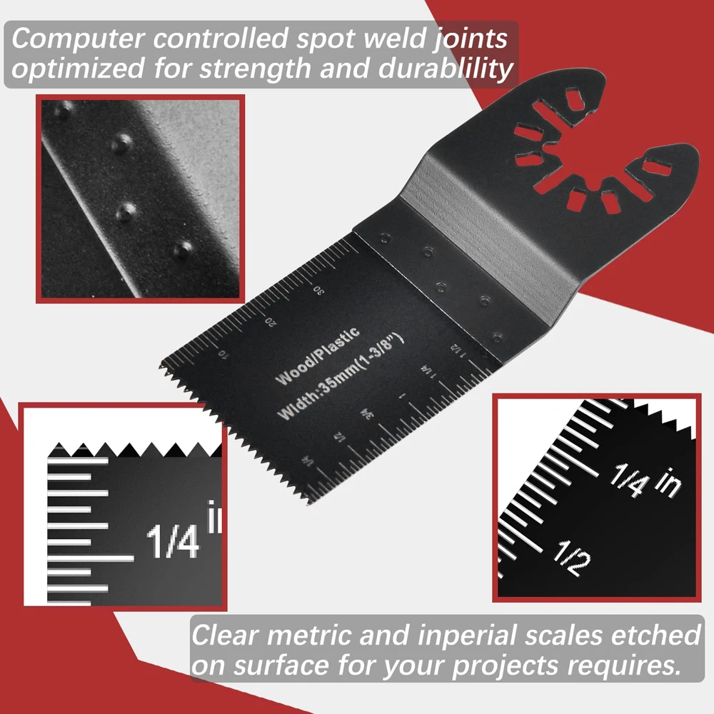 Imagem -02 - Multi-function Renovator Saw Blade Grupo Oscillating Saw Blade Acessórios para Ferramentas Elétricas Cortador Universal 50 Pcs 20 Pcs 10 Pcs Pcs