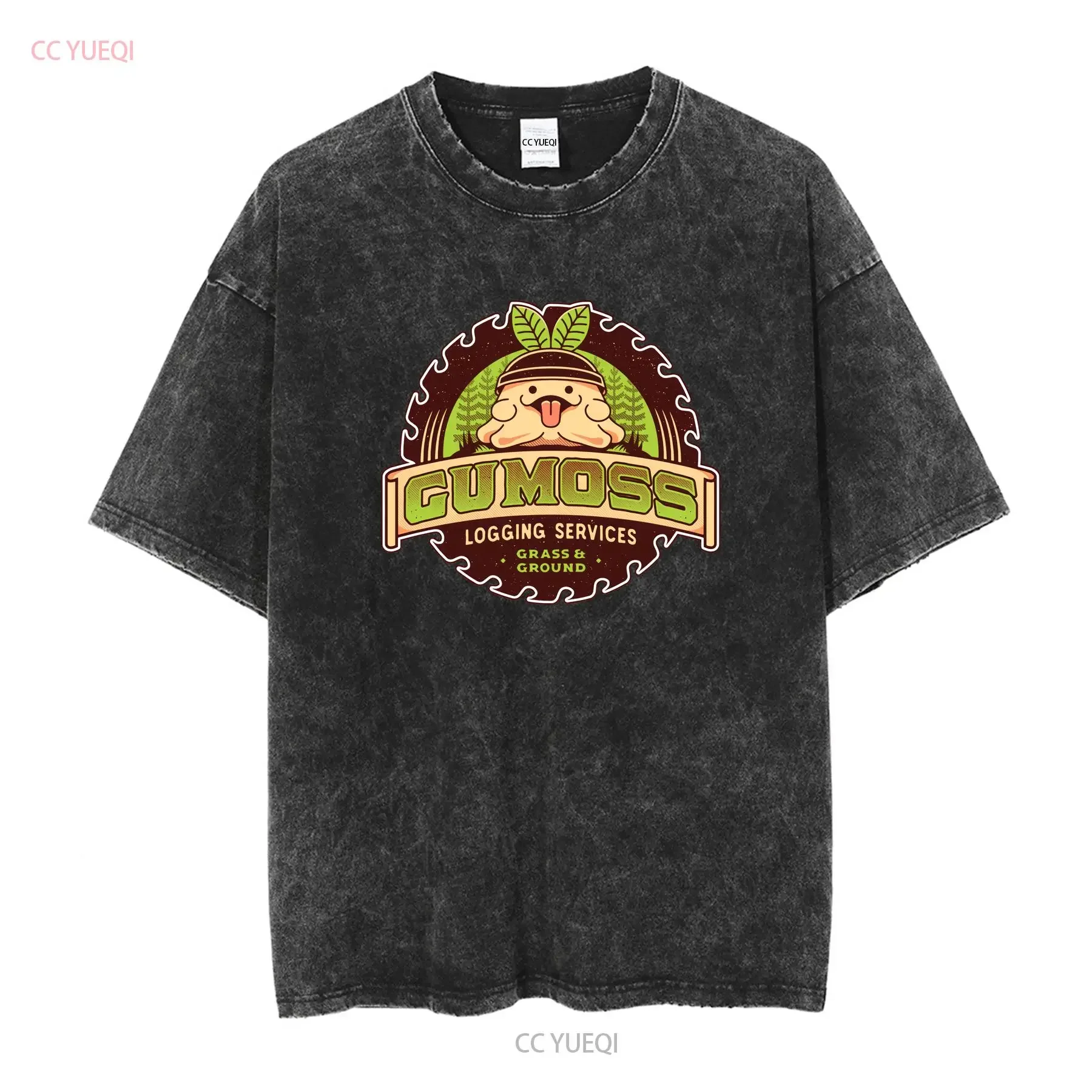 Gumoss Logging Services T Shirt Palworld Video game Gaming Gamer Lovander Crafting Survival Farming long or short sleeves