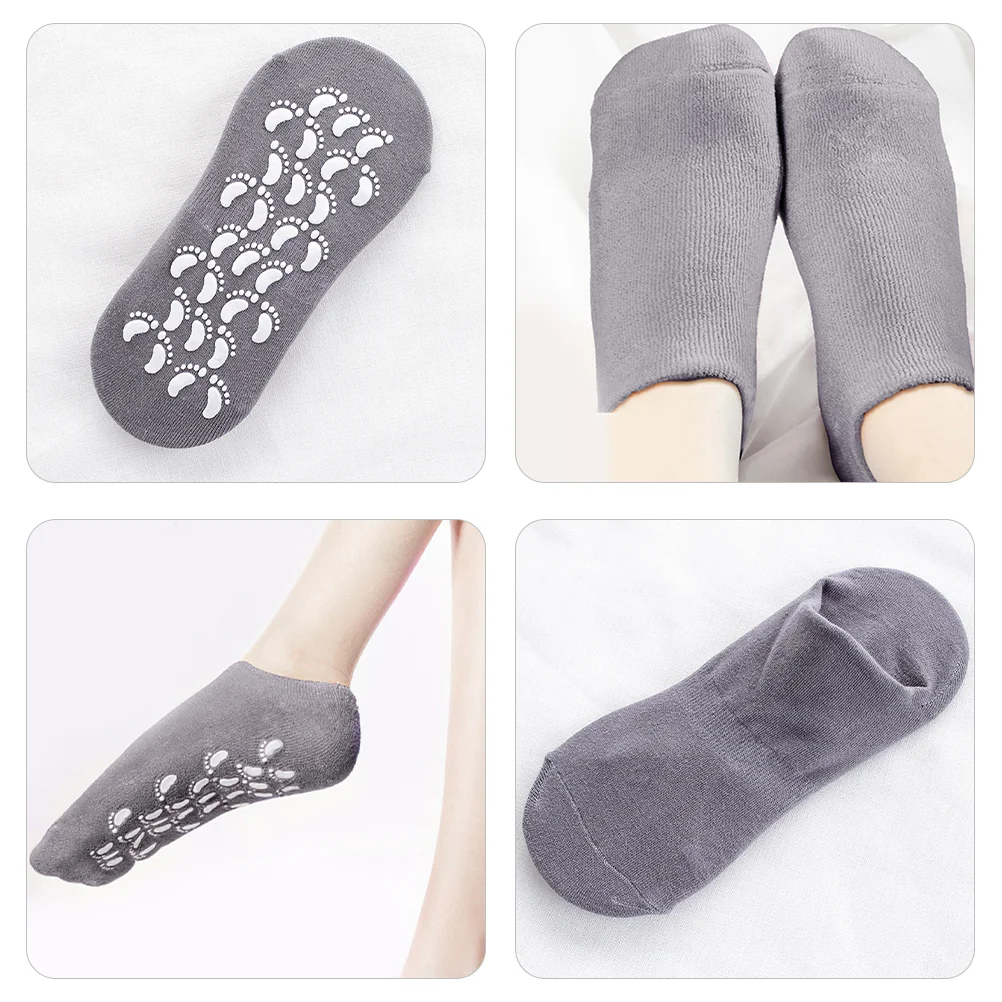 Moisturizing Foot Covers Socks for Women Feet Care Gel Cozy Repair Polyester Women's