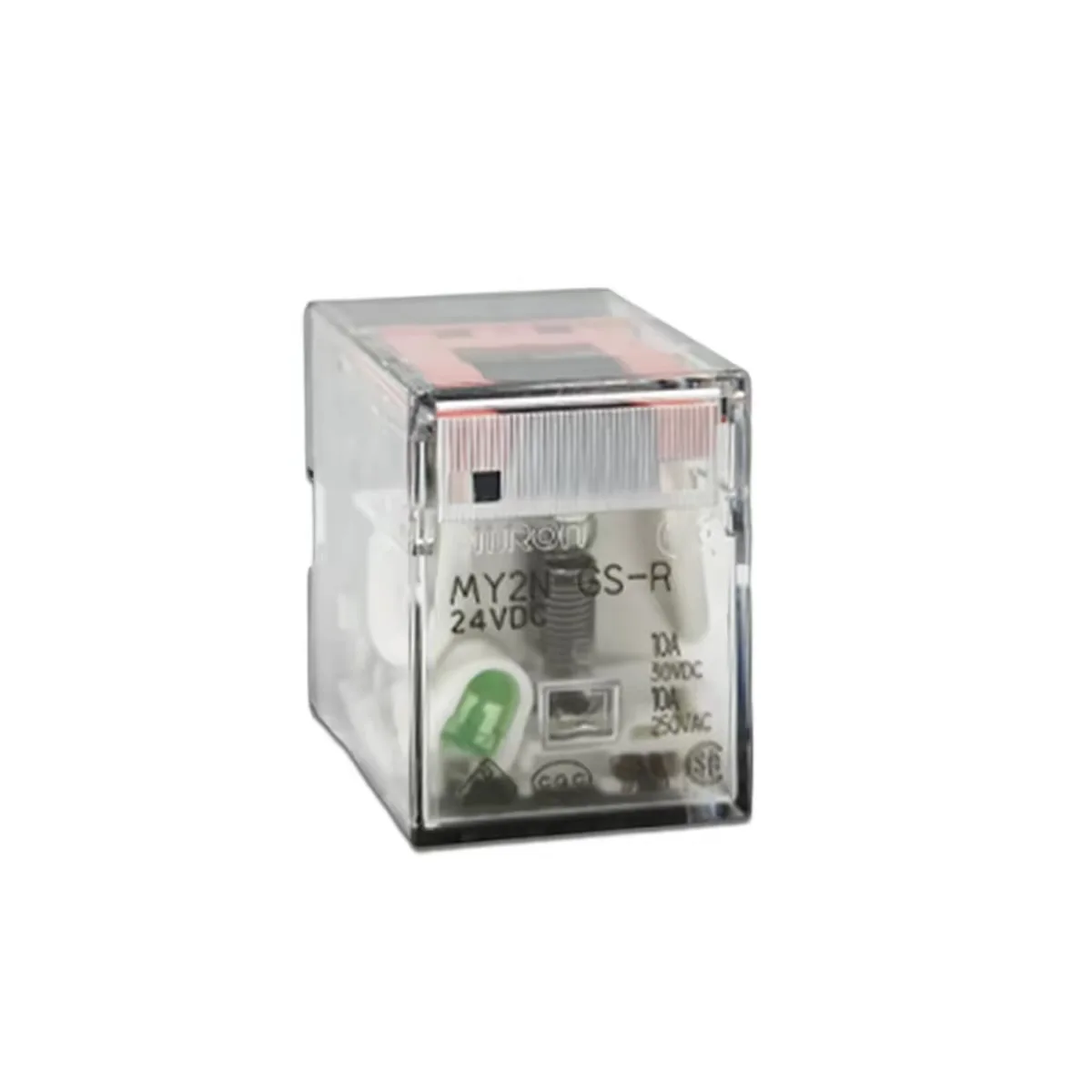 OMRON Intermediate Relay MY2N‑GS / MY4N‑GS / MY2N‑J / MY4N‑J / MY2N‑GS‑R, DC24V / AC220V, General‑Purpose Relay with PYFZ‑08‑E R view 2