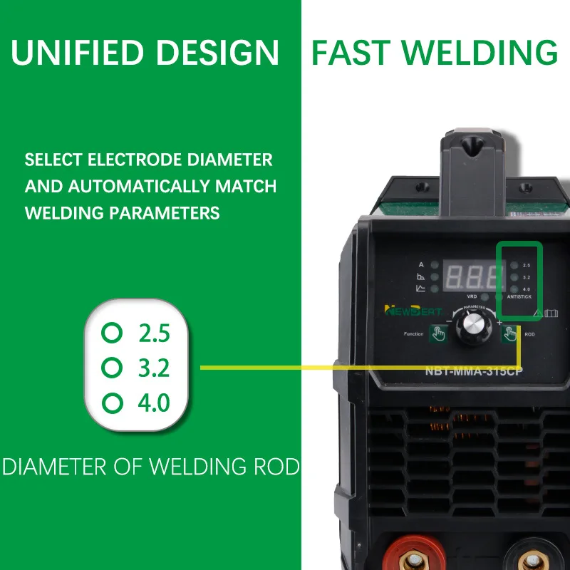 200A DC Portable Arc Welding Machine Direct Sales Home Decoration & Construction Welder with EU & UK Standard
