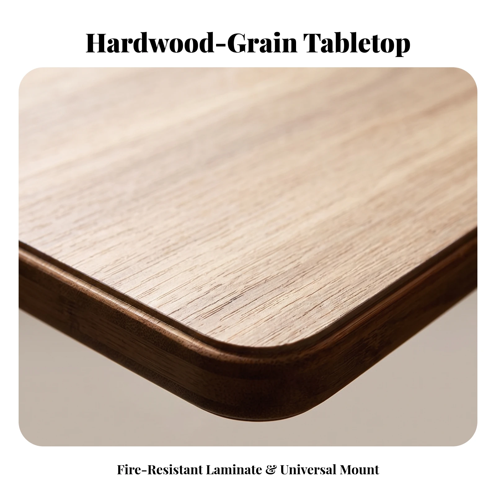 Tabletop with Cup Holders Compact Wooden Table Board TV Tray with Cup Holder Slim Versatile for Campers, RV Interior - view 5