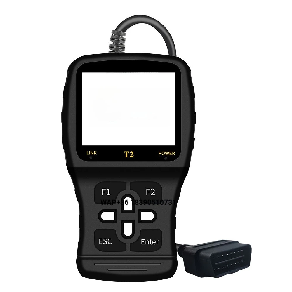 

Motorcycle Diagnostic Instrument Read DTCs & Clean DTCs T2 II (Euro V/IV Protocol) 5 in 1 Code Reader