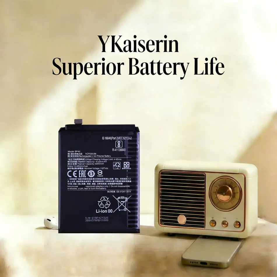 

Аккумулятор BP42 для мобильного телефона Xiaomi MI 11 Lite (Mi11, 11Lite), 4250 мАч, надежный и безопасный
