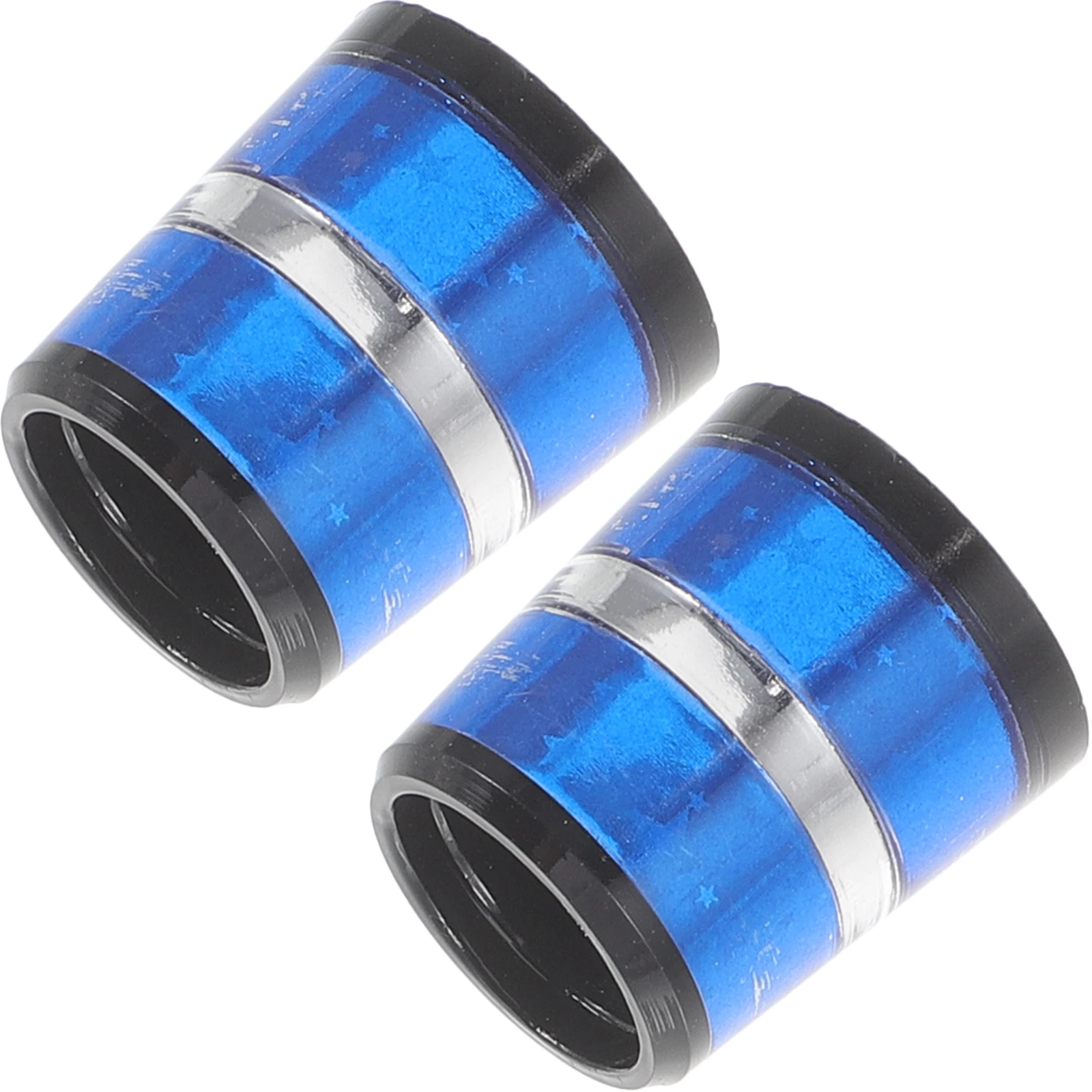 

2 Pcs Golf Club Ferrules Lightweight Comfortable Wear Resistant Golfing Supplies Dust Resistant Elastic Ductile Static