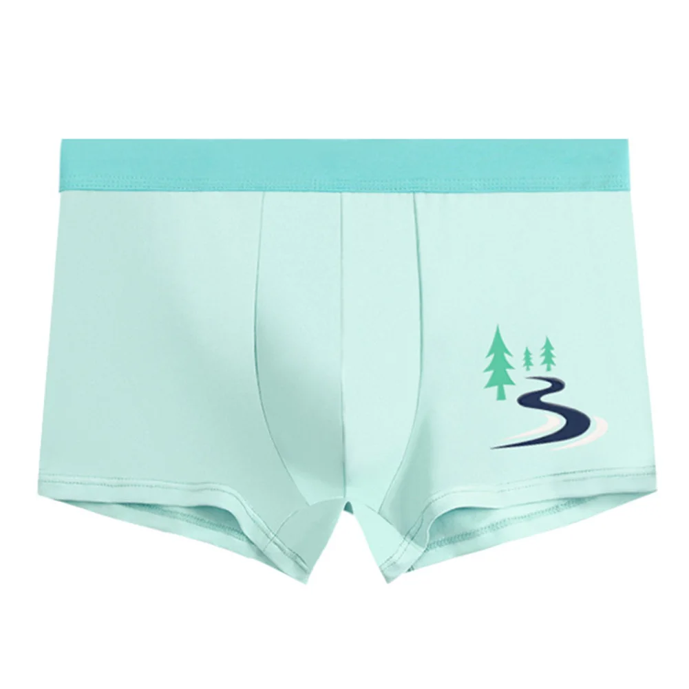 

Comfortable Breathable Men's Sport Underwear Boxer Briefs Trunks with Soft Pouch Cotton Spandex Blend Suitable for Daily Wear