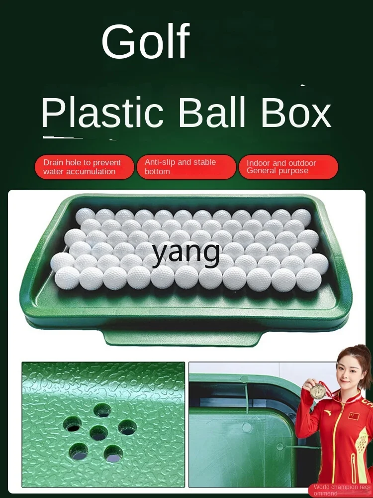 L'm Golf Serve Box Driving Range Supplies Accessories Golf Driving Range Equipment Plastic Serve Box