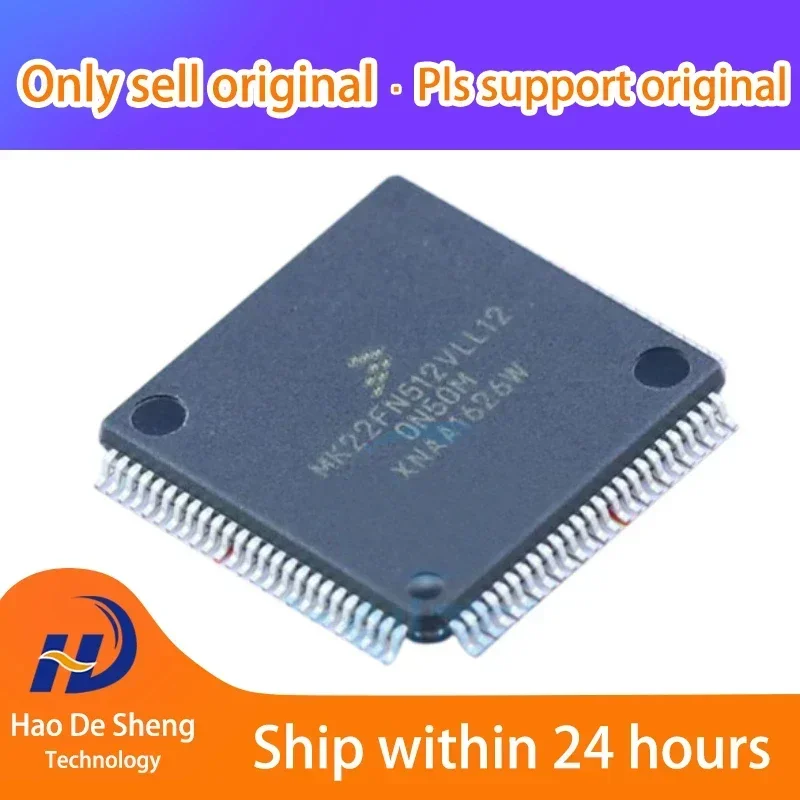 1PCS/LOT  MK22FX512AVLL12 LQFP-100 New Original In Stock