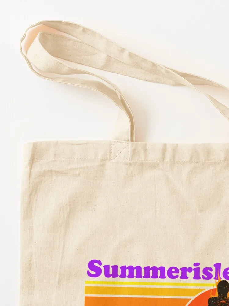 Summerisle '73 (نسخة غير ملحومة) حقيبة حمل صديقة للبيئة، حقيبة حمل، شاشة الشاطئ