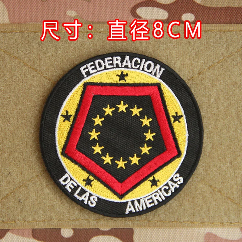 Call of Duty Ghosts Federation Embroidered Velcro armbands Backpack stickers Hat tips Air badge