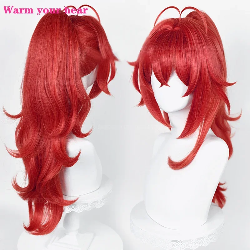 Peluca de Cosplay de alta calidad Kuki Shinobu Yelan Tartaglia Diluc Twenty Kazuha, barbie Xiao Kamisato Ayato Eula Klee