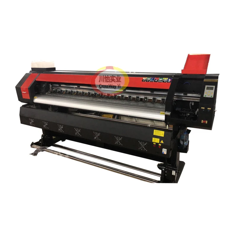 

1.8M Roller Large Format Printing Machine Eco Solvent Printer With XP600 I3200