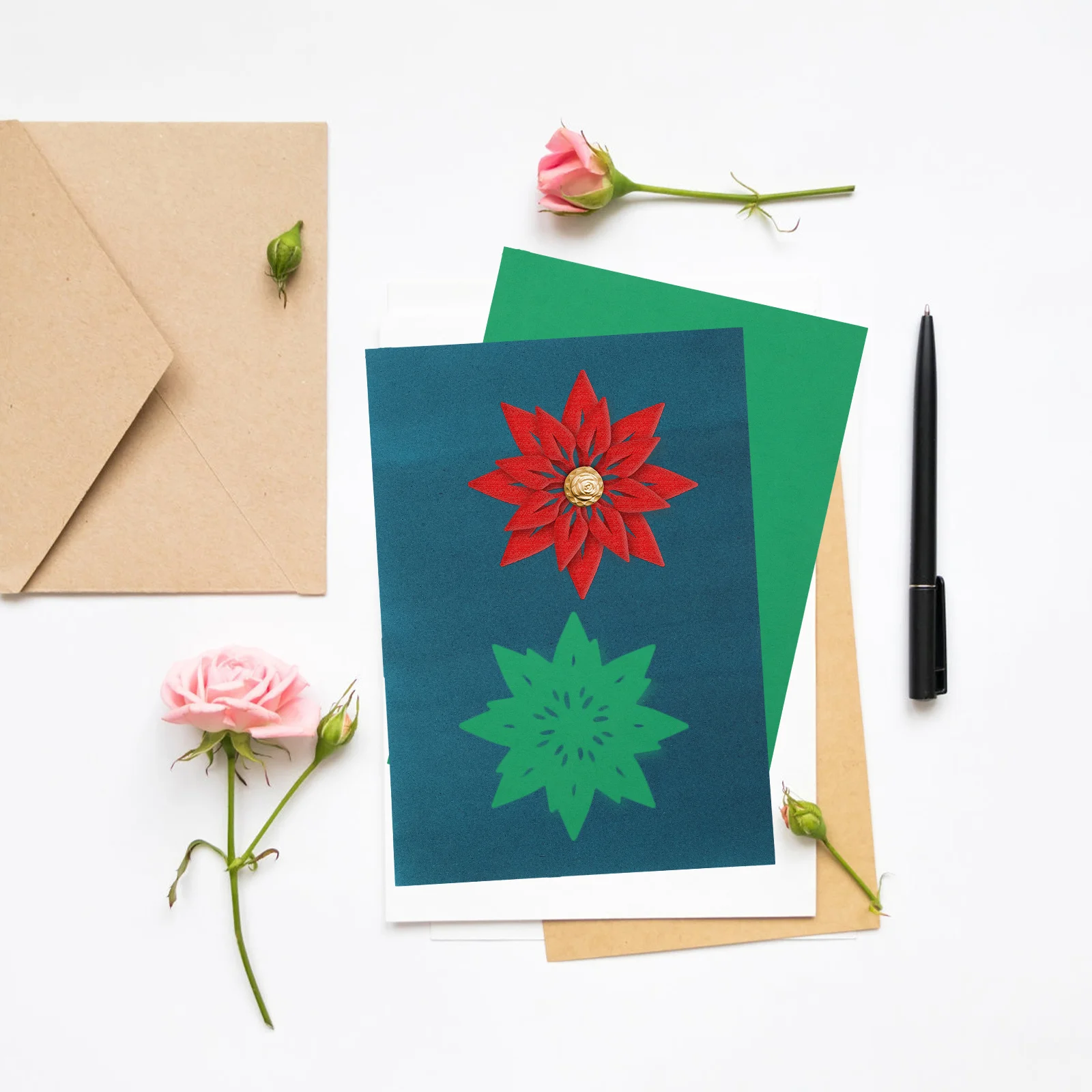 28 ورقة من ورق Cyanotype DIY ورق طباعة الشمس مادة حرفية ممتازة لمشاريع فنية لحفلات أعياد الميلاد