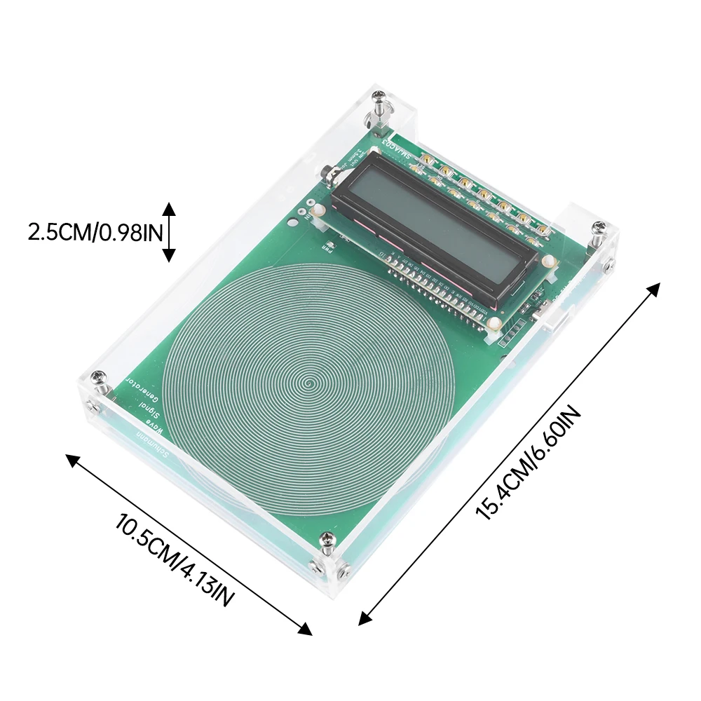 Imagem -06 - Gerador de Ressonância Schumann Waves Pulso de Frequência Ultralow Ressonador de Áudio Interface tipo c 001hz100000hz Ajustável 783hz