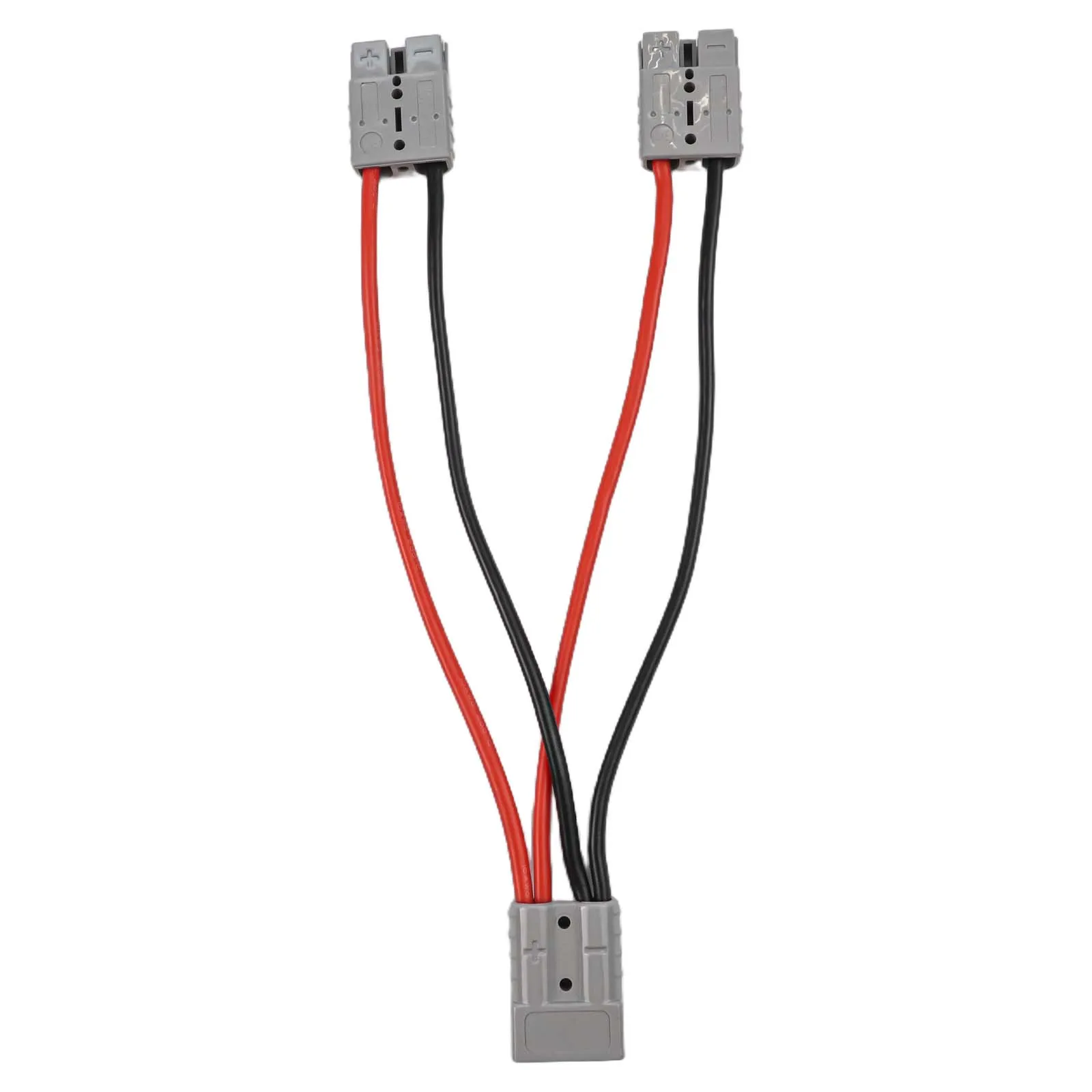 

1 шт. 50 А для разъема Андерсона, двойной переходник Y, 4 мм Автомобильный Кабель, 4 квадратных провода, 30 см для вилочных погрузчиков, штабелеров, транспортных средств