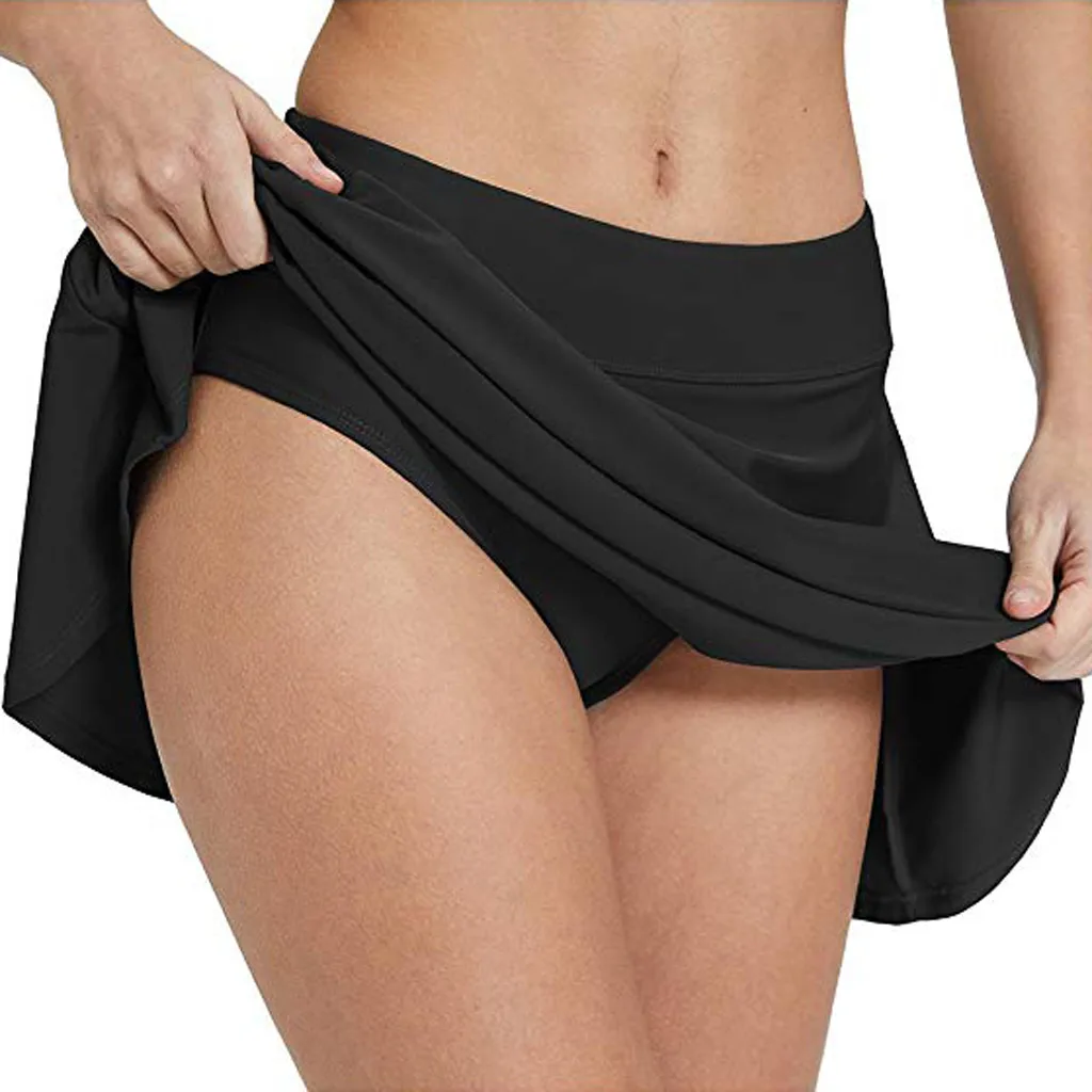 Roupas Feminina damskie dół od Bikini spódnica pływacka plussy krótka sukienka plażowa spodnie strój kąpielowy Biquinis Feminino Bikini zestawy