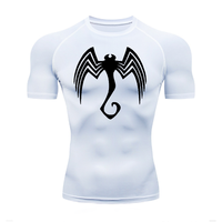 New Compression Shirt Men Fitness Gym Super Hero Sport Running T-Shirt Rashgard Tops Tee Quick Dry Short Sleeve T-Shirt For Men