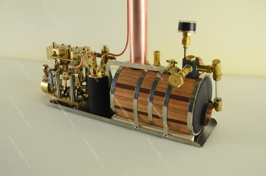 Model Power Pack of In-line Twin-cylinder Reciprocating Steam Engine