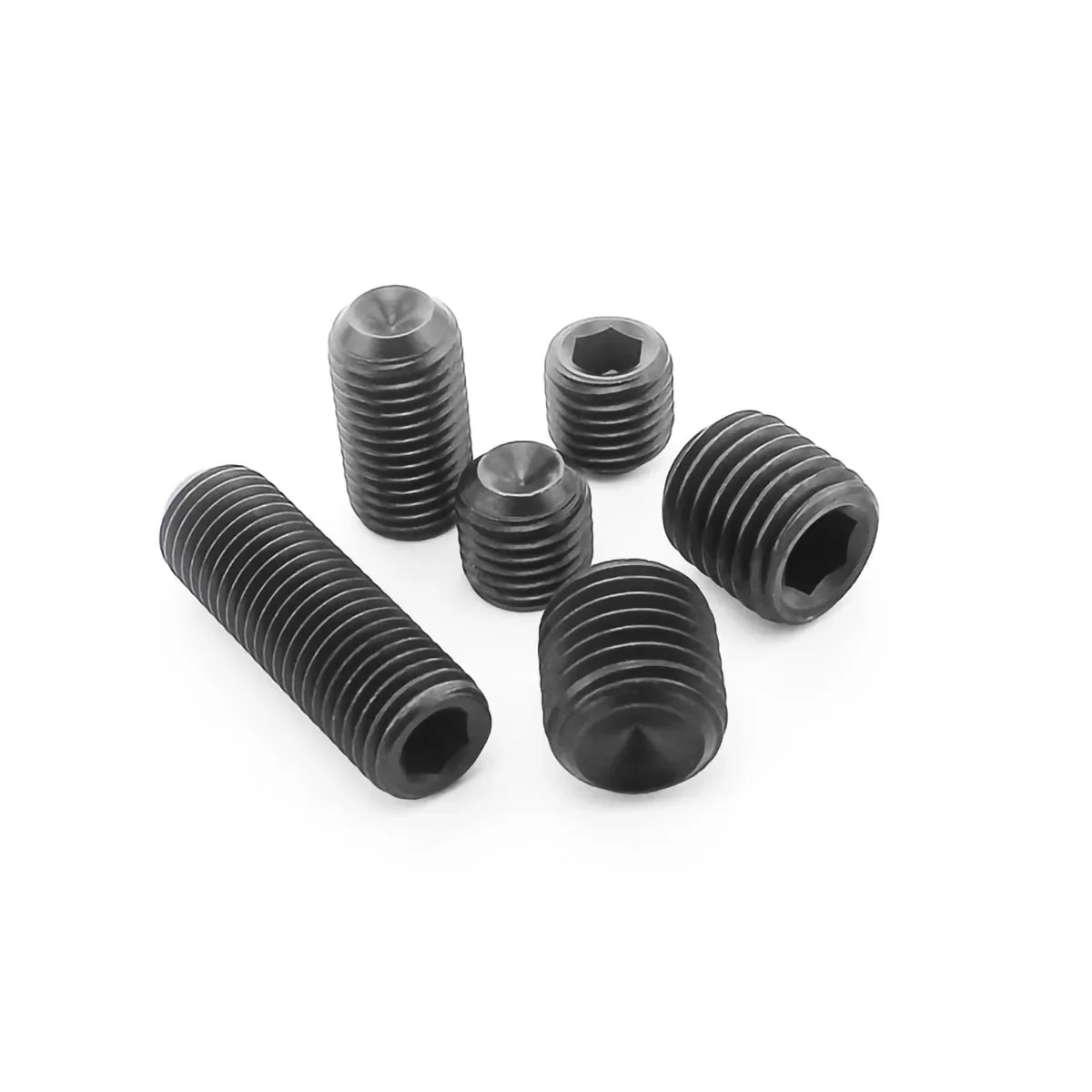 BSW 1/2-12 1/4-20 3/8-16 5/8-11 3/16-24 5/16-18 Hex Socket Cup Point Set Screws Grub Screw Allen Bolt High Tensile Grade 12.9