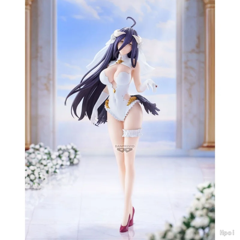

[Pre Sale] Original Overlord Anime Toy Albedo Snow-White Wedding Dress Version Goddess Figure Model Collection Ornaments Toys