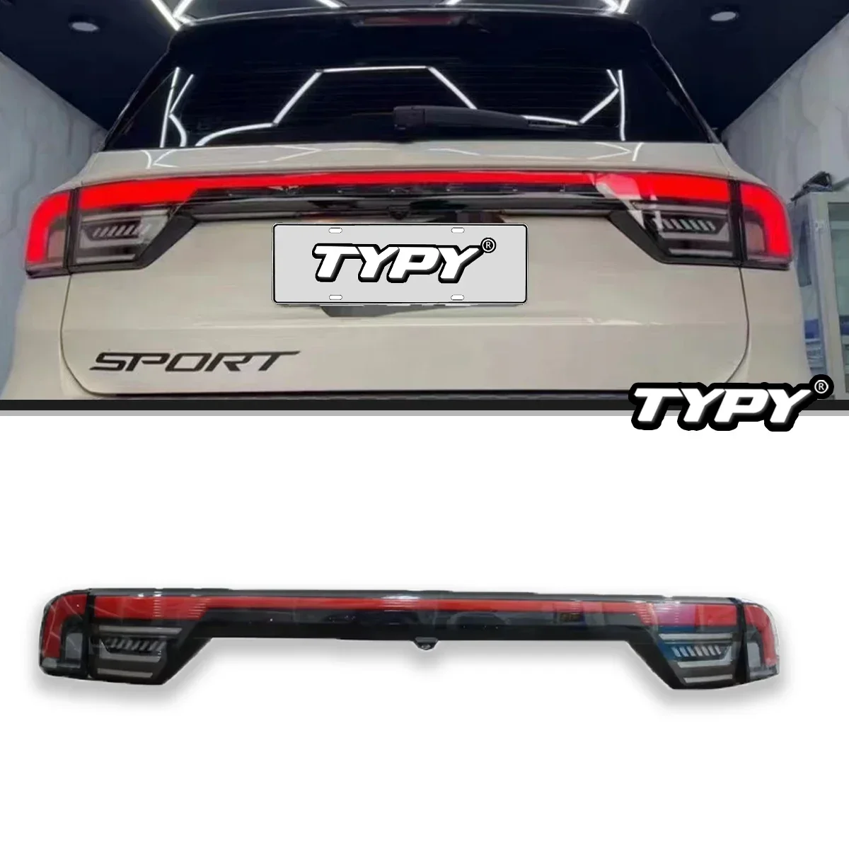 

Автомобильные фары TYPY для Ford Everest, задние фонари, светодиодный проектор, задние фонари, дневные ходовые огни, автомобильные аксессуары 2022-2023