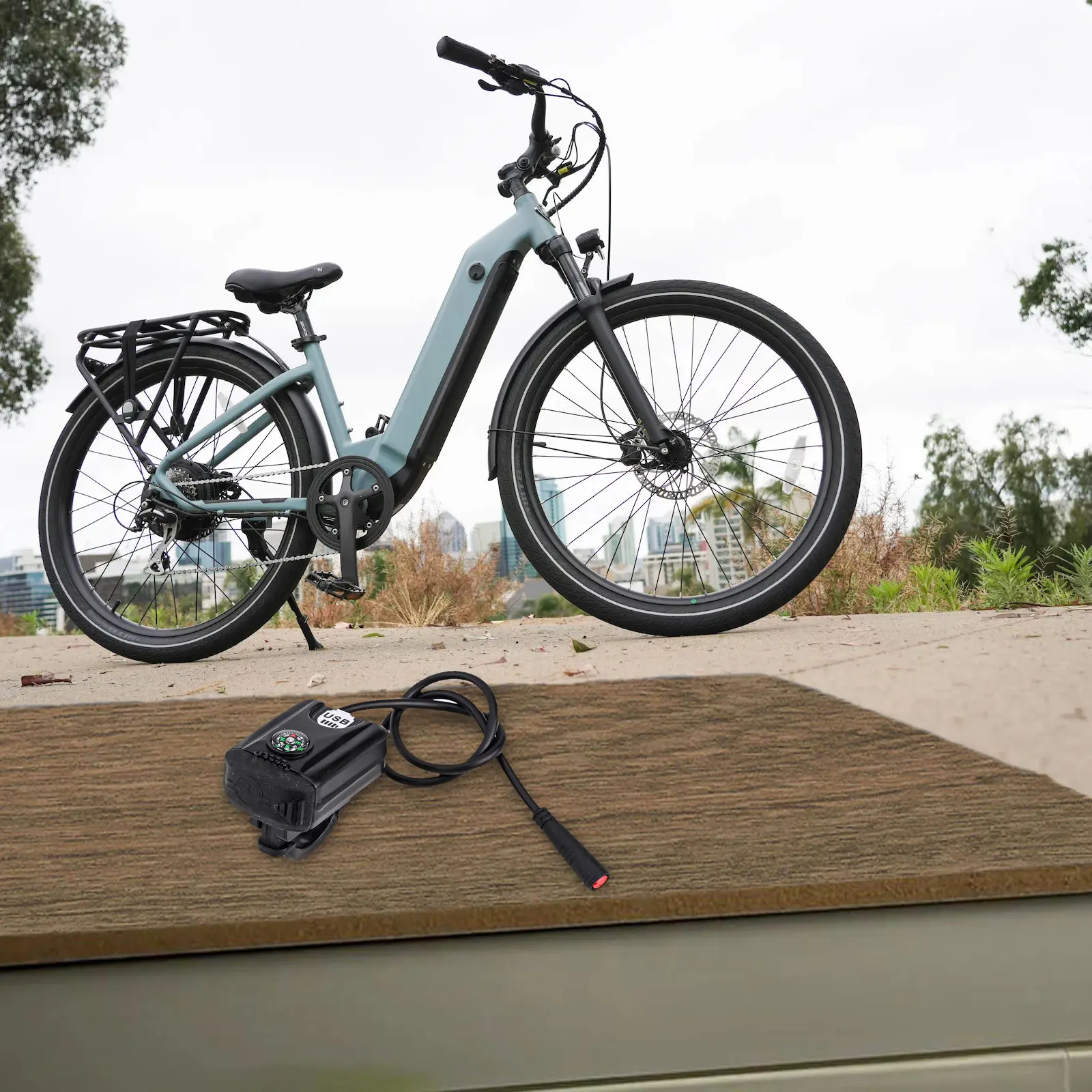 Charger Ebikes Battery Scooter Charger ATV Bike Electric Bicycle Electric Bicycle V Battery W Charger Cellphone USB Adapter image 4