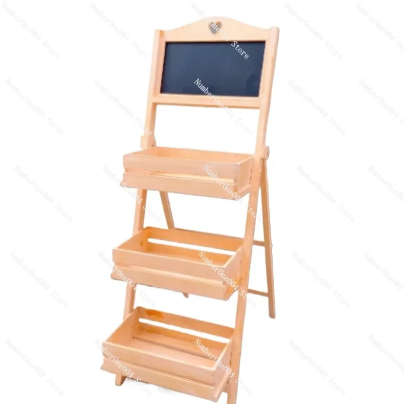 

Blackboard Meaty Floor To Floor Flower Shelf Multi Layered Shelf Decoration Creative Clothing Shop Cafe