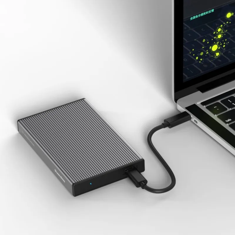 

External Hard Drive Enclosure 2.5" SATA III to USB C USB-C Type-C Hard Drive HDD Enclosure for 2.5" SATA SSD HDD
