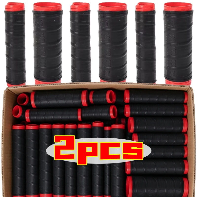 2pcs Universal Motorcycle Handle Grips and Brake Grip Anti Slip Pull Slip on Silicone for Motor Ebike Scooter Handlebar Covers