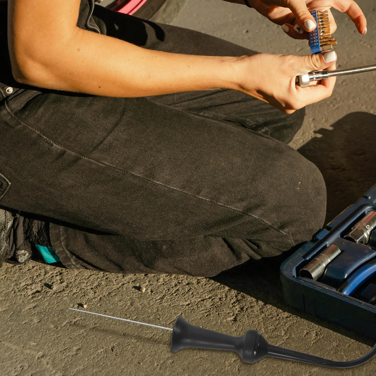 

Car Cylinder Stethoscope High Precision Detection Tool For Automotive Repair Maintenance Mechanic Stethoscope