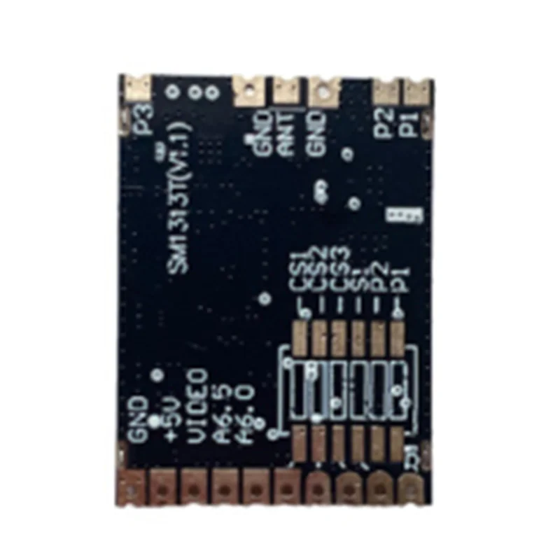 Transmisor SM1313T 1,2G 1,6 W 16 canales módulo de transmisión de imágenes de Audio y vídeo inalámbrico potencia ajustable para Dron FPV