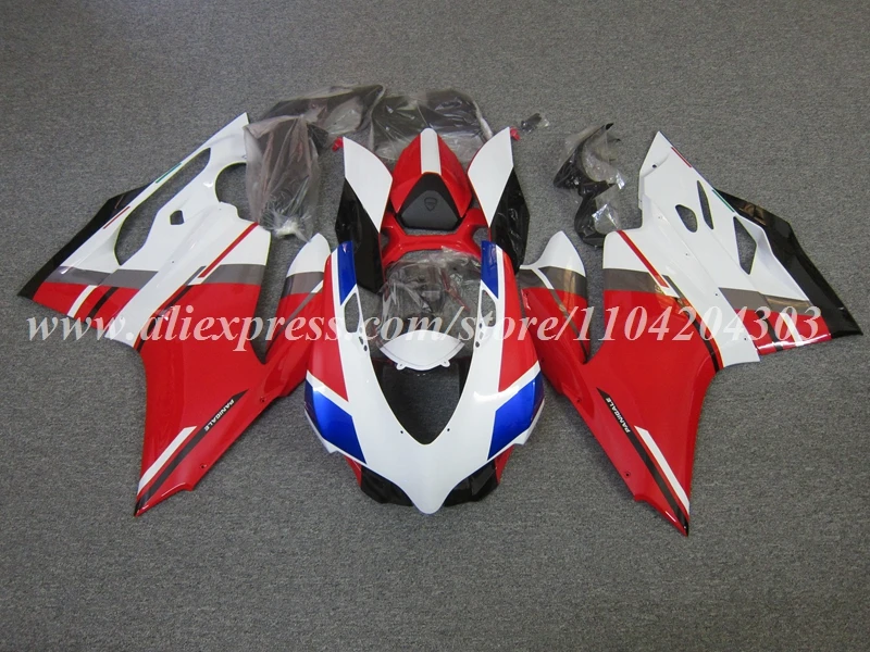 4Gifts New ABS Motorcycle Fairings Kit Fit For Ducati Panigale 899 1199 2012 2013 2014 2015 2016 Bodywork Set Red Blue White