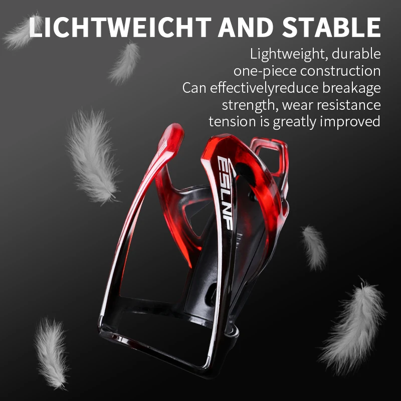 Lightweight Bicycle Water Bottle Holder Colorful Gradient Bike Airtag Kettle Holder Hidden Locator Bicycle Water Bottle Cage image 6