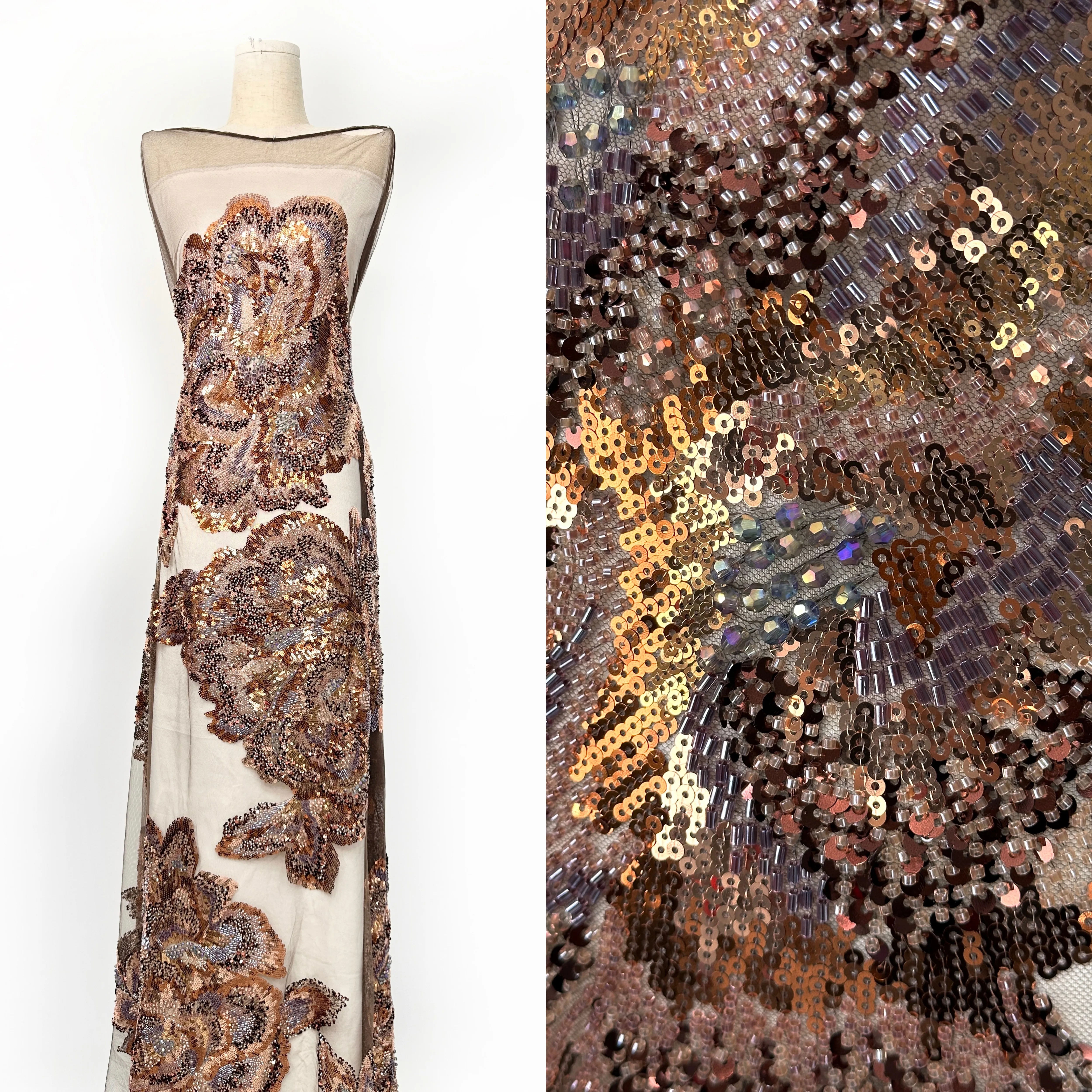 

10 комплектов, около 5 ярдов, африканская свадебная ткань для жениха, 2026 г., роскошная вышивка бисером и блестками, тюлевое кружево, французское сетчатое кружево