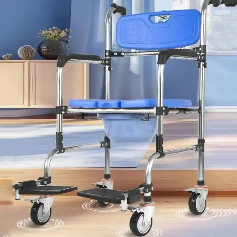 Accessories Potty Bedroom Shower Bathroom Wheels Chair Medical Stool Living Room Sofas Space Saving Cadeira Bathroom Furniture