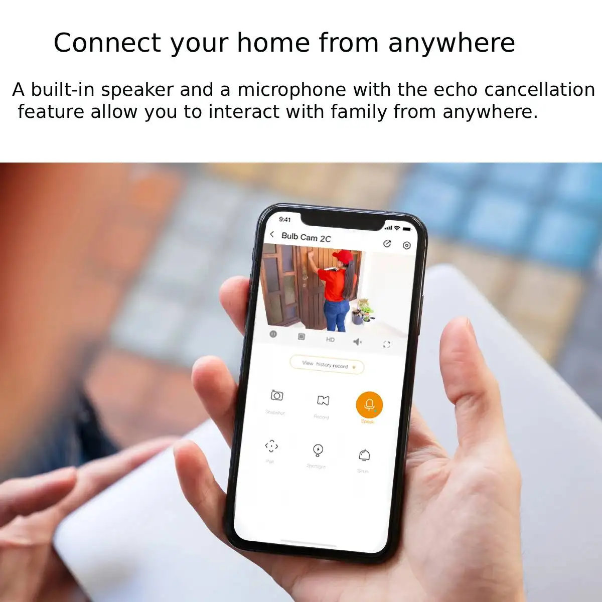 IMOU Bulb Cam 2C 3MP/5MP 2K/3K E27 Surveillance Camera Night Vision Wifi Home Security IP Camera AI Human & Vehicle Detection view 6
