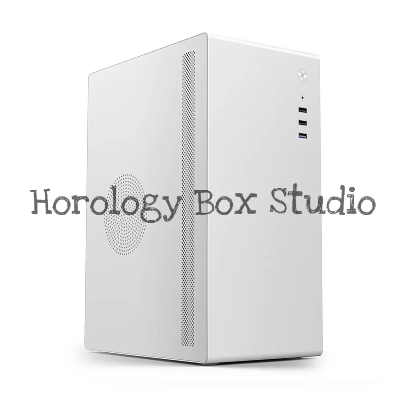 Suitable for Shuoyi V200 office desktop computer mainframe box M-ATX small board desktop mini small chassis ATX power supply