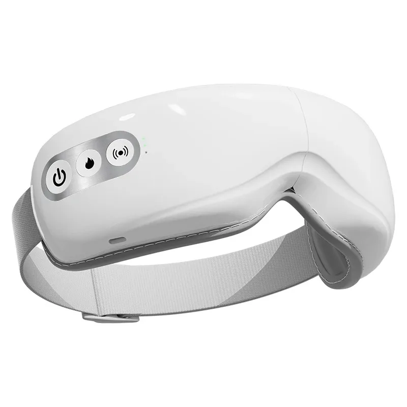 2026unique Vibrating Warm Heated Air Pressure Wireless Vibrative Eye Massager With Music Eye Massager With Heat Compression