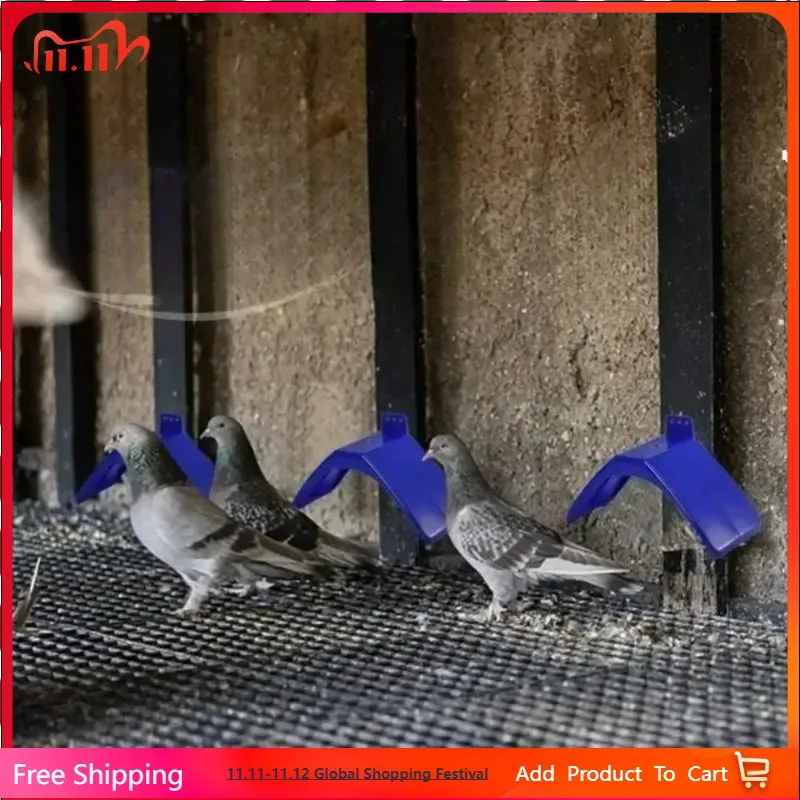 

10 Pieces Pigeon Bird Pet Roost Bird Equipment Racing Pigeon Stand Rest Stand Pigeon Perches Dove Rest Stand bird bath