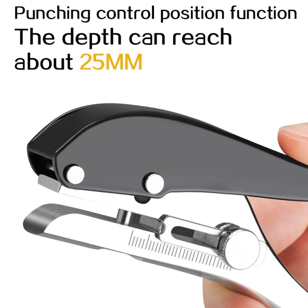 Spring-Loaded Carpentry Single Hole Puncher Manual Hole Card Woodworking Punching Pliers Edge Band Professional Punching Tool