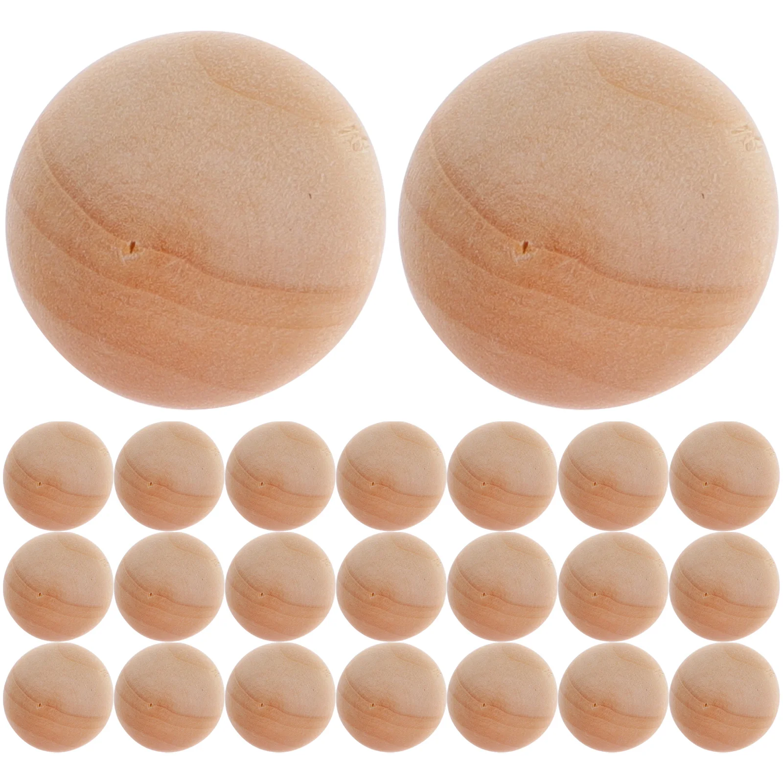 

100 Pcs 15mm Wooden Beads Unfinished Round Craft Balls for DIY Projects Painting Decoration Smooth Surface Safe to Use