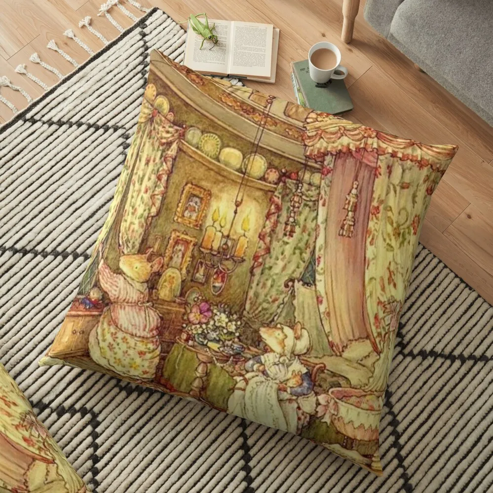 Brambly hedge. Floor Pillow Decorative Pillow Covers For Sofa