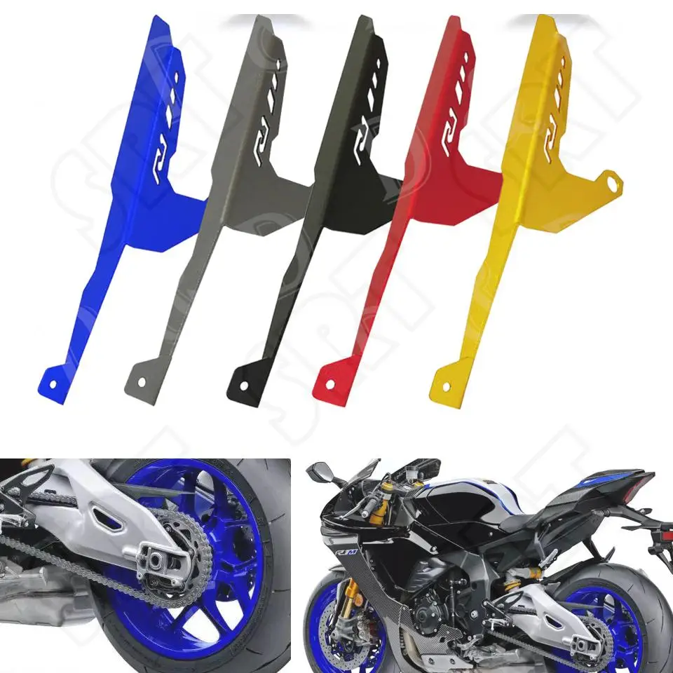 Fit for Yamaha YZF R1 YZF-R1 R1M R1S 2015 2016 2017 2018 2019 2020 Motorcycle Rear Chain Guard Cover Decorative Protective Plate