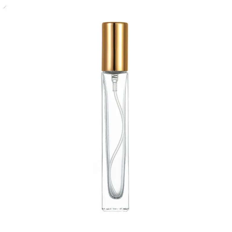 10ml Empty Perfume Bottle Travel Portable Glass Spray Bottle Exquisite Cosmetic Sample Vials Liquid Container Atomizer