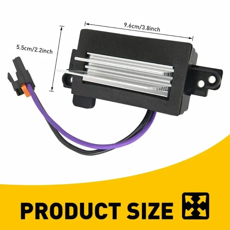 M76E Widerstandsmodule für Autoheizungsgebläsemotoren für ausgewählte 4P1516 4P1595-Heizungen – Detail 6