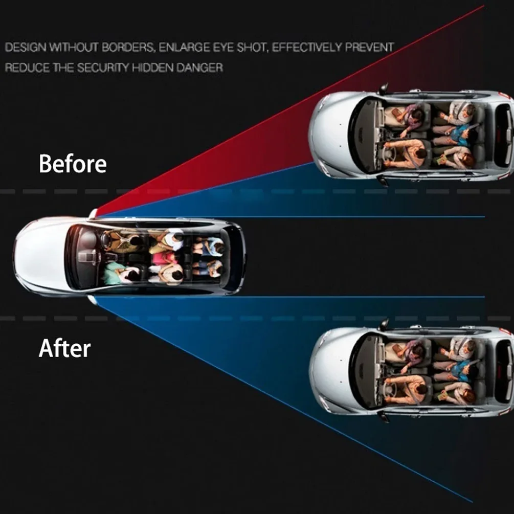 2개입 자동차 원형 프레임 볼록형 사각지대 거울 광각 - Blind Spot Mirror Wide Angle Convex 2Pcs 리뷰 및 가격