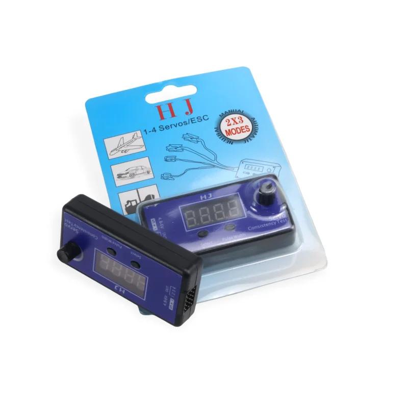 

High-Precision Manufacturing DigitalRC Servo Analog Tester Consistency Meter Tester for RC Helicopter Airplane Car Testing Tools