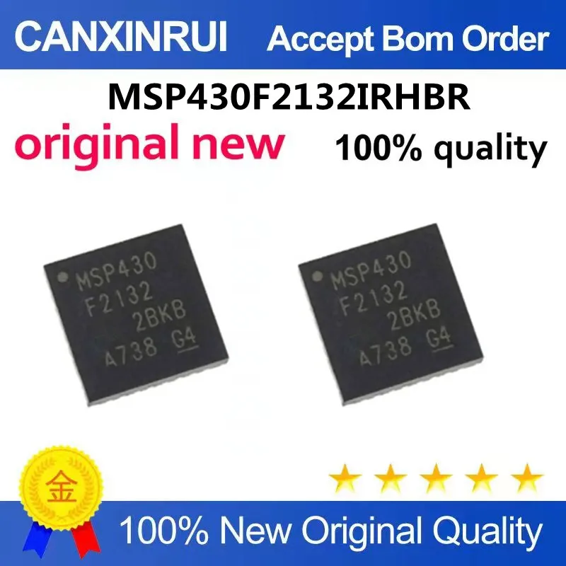 MSP430F2132IRHBR MSP430F2132 QFN-32 Microcontroller Chip New Imported