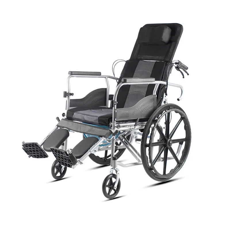 

Полностью наклонная гидравлическая спинка, регулируемый легкий портативный самокат для простой реабилитации тележки