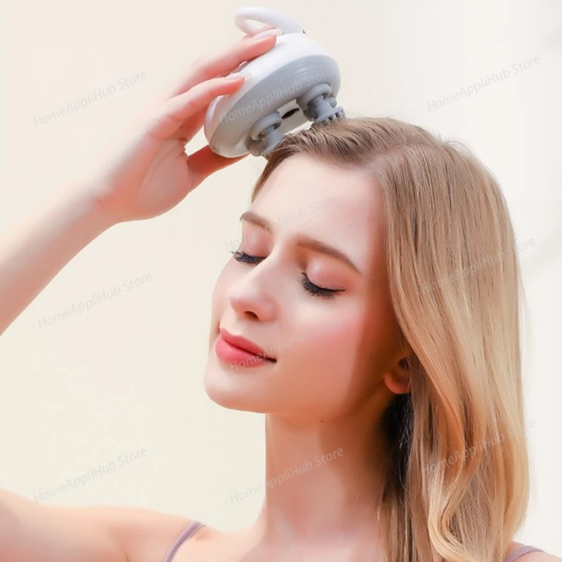 

Portable Electric Cat Massager Tool Scalp Scratcher with Pressure Release Vibrating Device Electric Head Massager